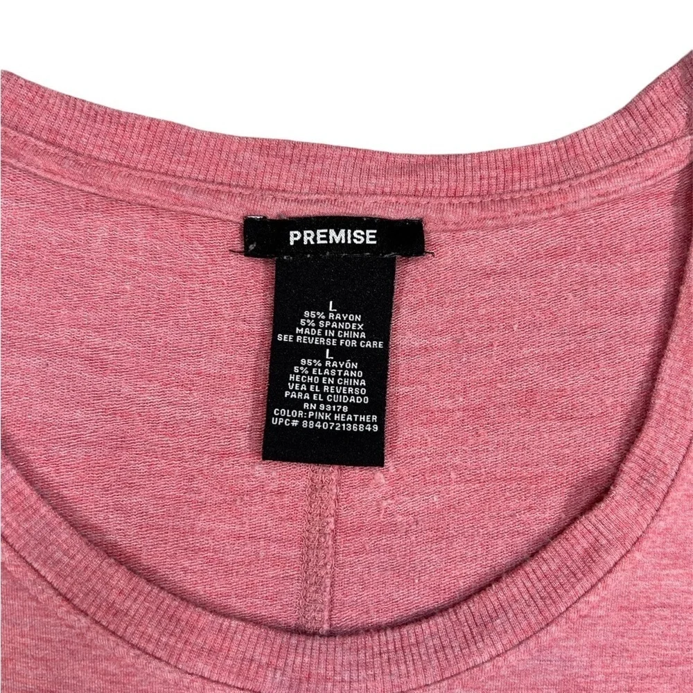 Premise Dusty Pink Long Sleeve Shirt - Picture 2 of 2